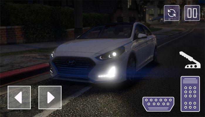 现代索塔纳停车模拟器游戏图片1
