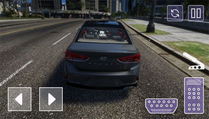 现代索塔纳停车模拟器游戏图片2