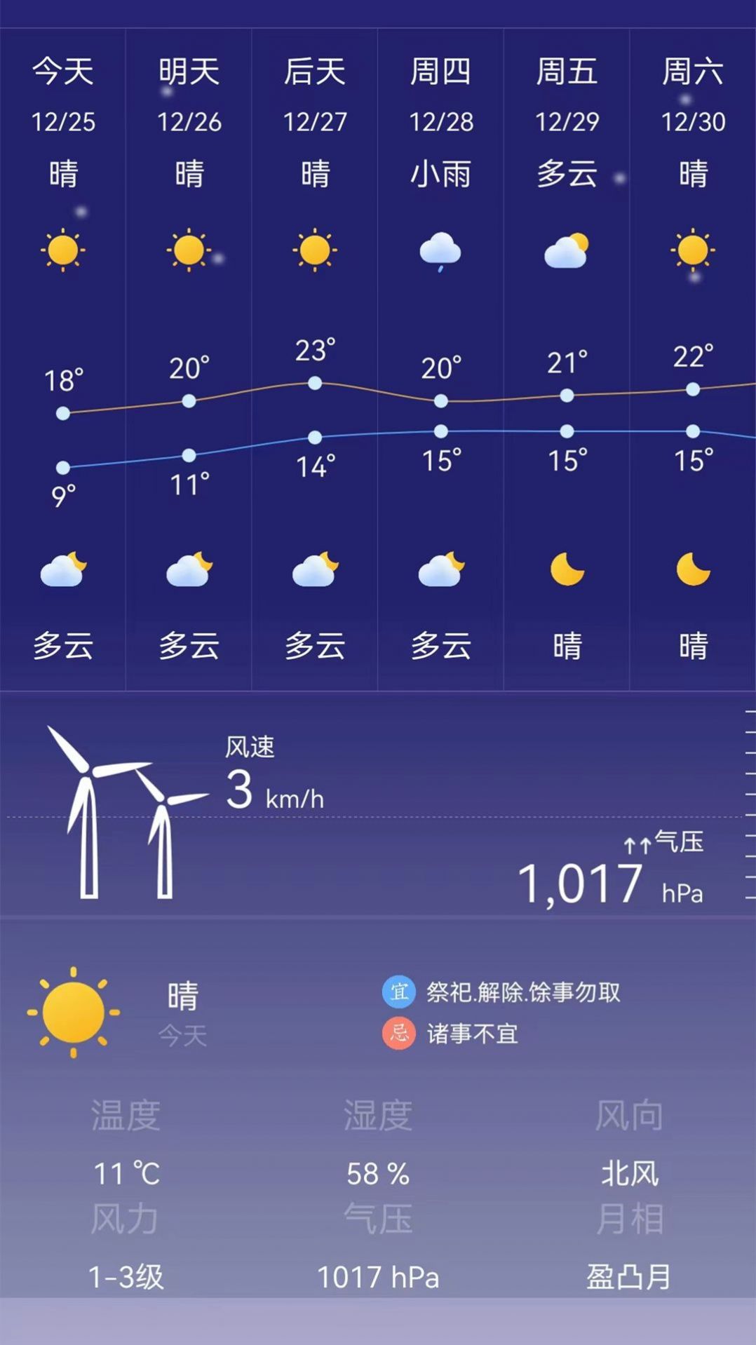 24小时天气预报app图片2