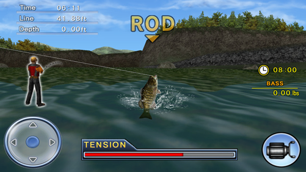 Bass Fishing 3D on the Boat Free游戏