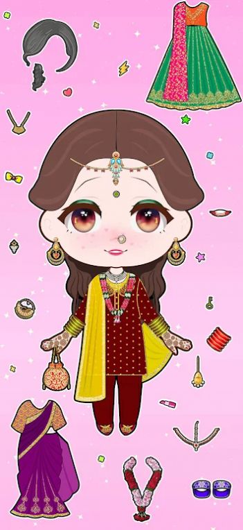 印度娃娃装扮Indian Doll Dressup